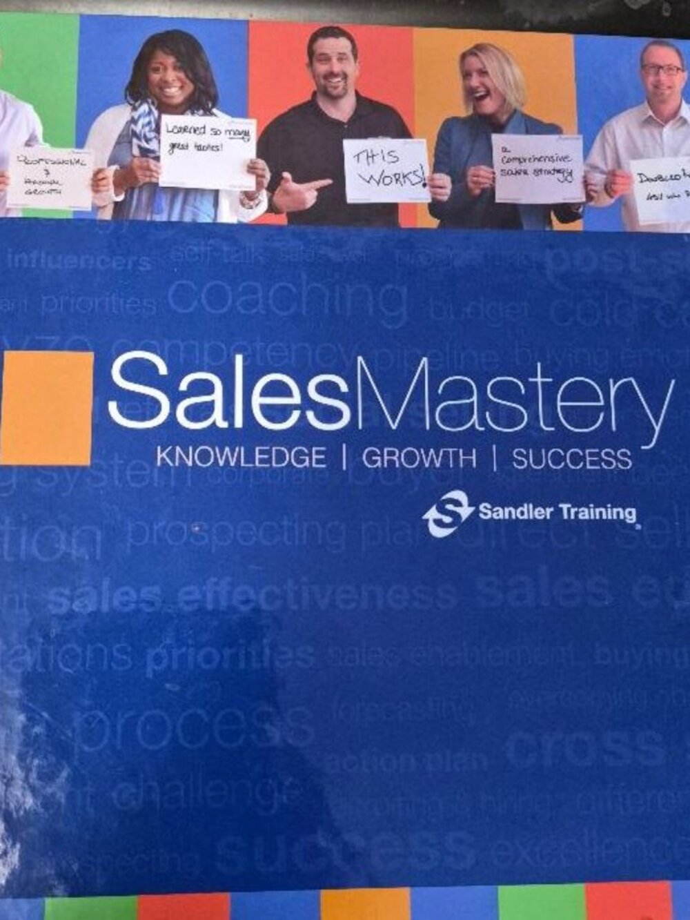 Sales Mastery by Sandler Taining.